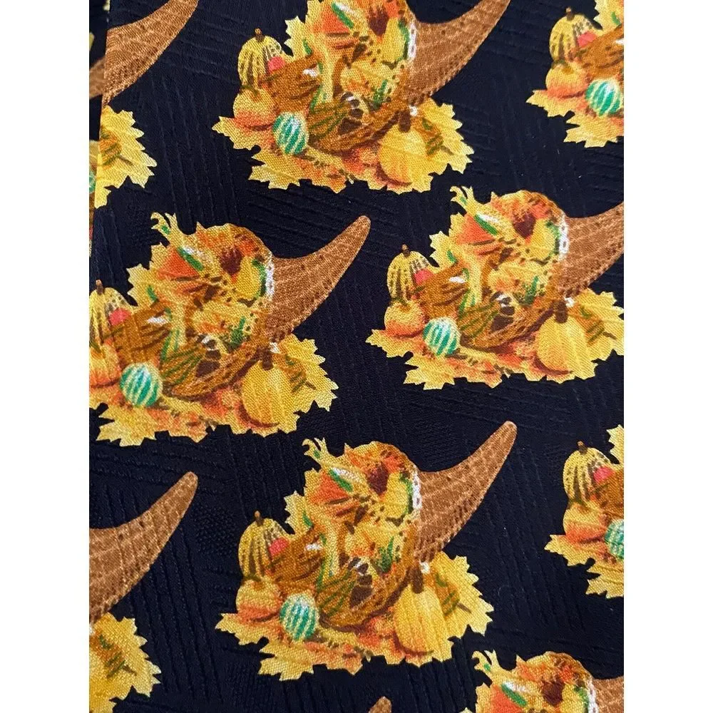 Wild Ties Cornucopia Repeat Vintage Men's 4